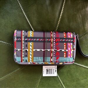 Vera Bradley Multicolor Plaid Women's Wallet